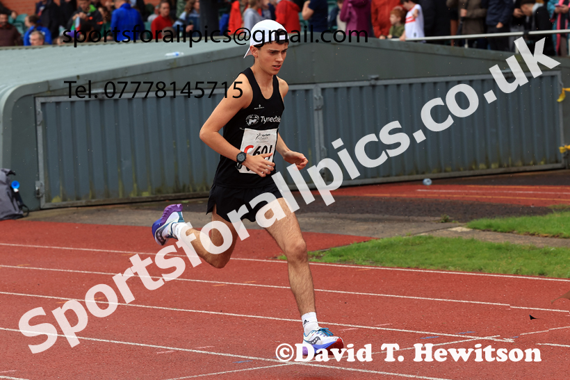 Mens Under-17s 2025 Northern Athletics Autumn Road Relays, Leigh, Lancashire. Photo: David T. Hewitson/Sports for All Pics